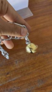 3มิลปลอกคอโซ่ ปลอกคอมีกระดิ่ง สีทอง สีกับแมวแมว น้ำหนักเบา สำหรับการฉีดผ้า สำหรับการผ่าตัด สำหรับการเสริมจมูก