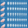 UR SUGAR 300Pcs X XS Short Nail Tips Full Coverage Press on Nail Matte Fake nails for Flat Small Nail Bed Extension Tips Tool. 