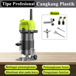 ZPER Mesin Profil Kayu Mesin Profil Router Trimmer Kayu Fullset Murah Wood Trimmer ZP014