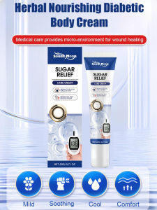 Herbal Nourishing Diabetic Body Cream/Body Care Cream For Blood Sugar Relief & Soothing/Pressure Sore Support/All Ages & Genders/Daily Care