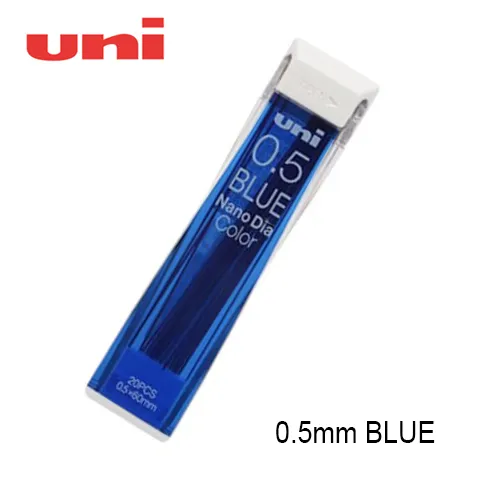 Uni Nano Dia 0.5 Mm Colored Mechanical Pencil Lead - Mint Blue - The - View #9