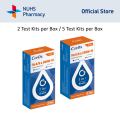 CorDx Tyfast Flu A/B & COVID-19 Multiplex Rapid Test for Self Testing (2 Test Kits/ 5 Test Kits per Box) [NUHS Pharmacy]. 
