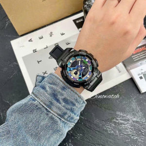 Đồng Hồ Kim Điện Tử Namgshok045 GM-110 Đen Mặt 7 Màu Size-45mm