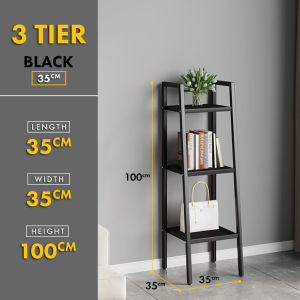 F&F: Shiro multipurpose rack/rak buku/rack shelf/rak besi bertingkat/storage rack/display rack