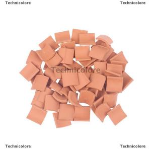 [COD] Technicolore กระเบื้องหลังคาขนาดเล็ก60PCS สำหรับกระเบื้องภูมิทัศน์ขนาดเล็กสำหรับ dollhouse 1/16