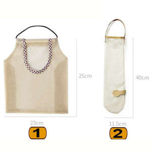Túi Lưới Đựng Hành Tỏi Komeki Japan KMK-4103 (dài ngắn rộng ngắn giao ngẫu nhiên)