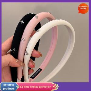Graceful Headbands Hair Accessories For Girls Women Band Korean Bow Fairy 2024 Hoop New In Sweets Kawaii Cute Things