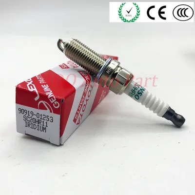 1pc DENSO Spark plug IRIDIUM (SC20HR11) Toyota Altis year 10-21 / Vios year 14-21 / Yaris Ativ year 15-21 OEM 90919-01253