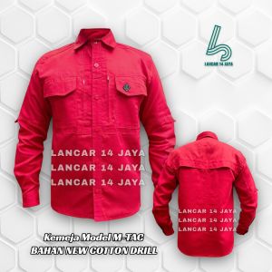 KEMEJA TACTICAL M-TAC LENGAN PANJANG / KEMEJA PDL LENGAN PANJANG / KEMEJA TERBARU / KERJA / KANTOR / DINAS
