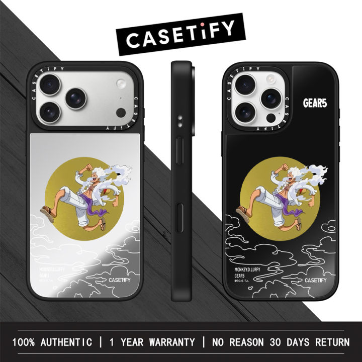 ONE PIECE ケースティファイ ギア5 ミラータイプiPhone15 CASETiFY One