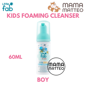 LITTLE FAB KIDS Extra Gentle Foaming Cleanser 60ml / Sabun Cuci Muka Anak / Face Facial Wash