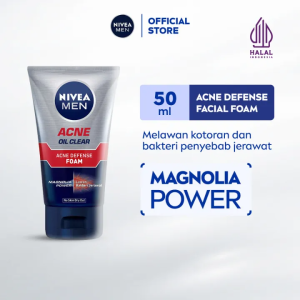NIVEA MEN Facial Foam Oil Clear Acne Defense 50ml