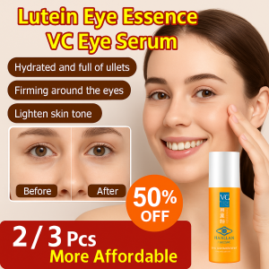 Lutein Essential Oil Eye Wrinkle Removal Anti-Aging Eye Serum Natural Formula  Firming Non-Greasy  Circle Treatment Sensitive Skin Safe Night Repair Cream Eye Treatment Oil  Eye Smoothing Chemical-Free Oil-Free Texture  Fast-Drying Bedtime Skincare
