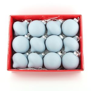 MAOMEI 12pcs Nhựa Quả cầu Giáng sinh Chống thấm nước Đầy màu sắc Đồ trang trí treo cây Giáng sinh Trang trí không khí lễ hội Không dễ vỡ dây chuyền hình cầu Giáng sinh Giáng sinh