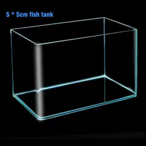 Smart Desktop Aquarium kit 1.5 Gallon Betta Fish Tank self Cleaning with Filter LED Light Water Pump