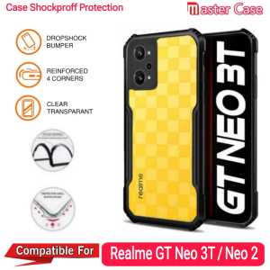 Casing REALME GT NEO 3T / NEO 2 Shockproff Camera Protection Transparan