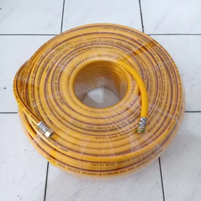 LAPIS SERAT - 100 Meter Selang Angin Kompresor Compressor Power Sprayer Spray Hose 120Bar/120 Bar - 100 Meter