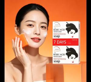  1/2/3/4/5/10 Pieces Handmade Kojic Acid Soap for Face & Body Deep Cleansing Oil Control Brighten Skin Tone Bath Soap2026