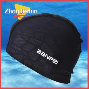 zhanjietun Mùa Hè Mũ Bơi Nylon Độ Đàn Hồi Cao Linh Hoạt Bền Dành Cho Người Lớn Mũ Bơi