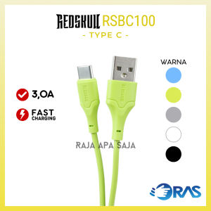 Kabel Data Charger Tipe C 3A Fast Charging Casan HP Tab Android Redskull RSBC100