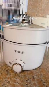Multifunctional Electric Cooker With Steamer Rice Cooker Hot Pot Cooker Non Stick Pan 1.8-4.8L