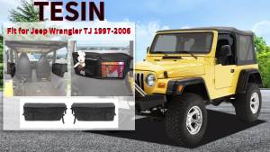HH8 TESIN Car Trunk Side Storage Bag Organizer Cargo Bag for Jeep Wrangler TJ 1997-2000 2001 2002 2003 2004 2005 2006 Accessories K1R9Z