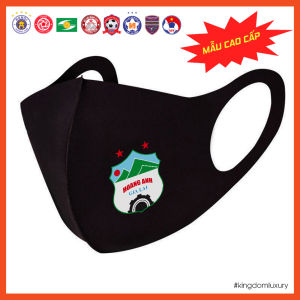 Khẩu Trang Vải Su Kháng Khuẩn CLB Bóng Đá Hà Nội HAGL Viettel SLNA HCM City Hải Phòng SHB Đà Nẵng Bình Dương