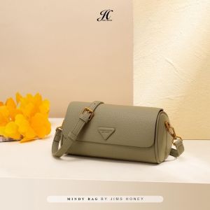 Jims Honey Mindy Tas Selempang Bahu Wanita Elegan Modern Trendi Kulit Jeruk
