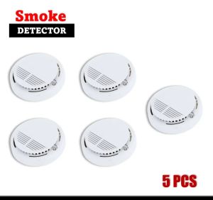 Cycle Wireless Fire Alarm Smoke Detector High Decibel Sound Alarm 9V Battery Smoke Sensor Indoor Security System