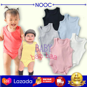Singlet Bayi Bahan Cotton Nyaman Lembut Kancing Snap / Jumper Kutung Polos SNI / Jumper Bayi 0-12 bulan Tanpa lenganJumper bayi Laki laki Perempuan