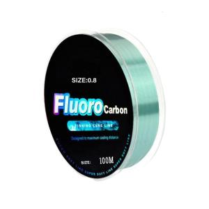 0.14mm-0.5mm Fluorocarbon Coating Fishing Line 4.13-34.32LB Monofilament Line 100m Fast Sinking Line Abrasion Resistant