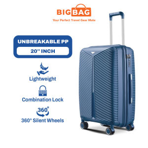 BIG BAG Elite 20" (PP) Polypropylene Luggage 20 Inch Cabin Luggage Bag Travel 20 Inch Suitcase Beg Bagasi Murah