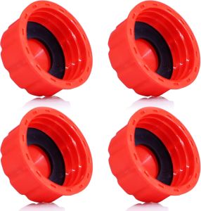 4 Pack Coarse Thread 5 Gallon Gas Can Replacement Caps
