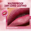 O.TWO.O Lip Tint Matte Lipstick Long Lasting Waterproof 11 Colors Velvet Nude Lip Gloss Non-stick Cup Liquid Lipstick Makeup【NEW Colors】. 