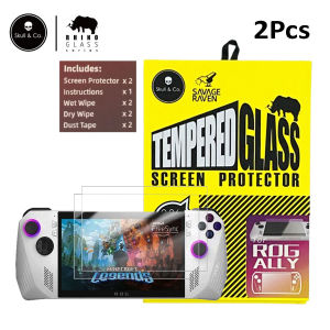 Skull & Co. 2Pcs Tempered Glass Nintendo Switch / Switch 2 + Frame / Switch OLED PS5 PS Portal Steam Deck SteamDeck OLED Rog Ally X Xbox Ally Xbox X Screen Ptotector Pelindung Layar Anti Gores Kaca Antgores Temper Glass 9H 0.26mm Ultrathin
