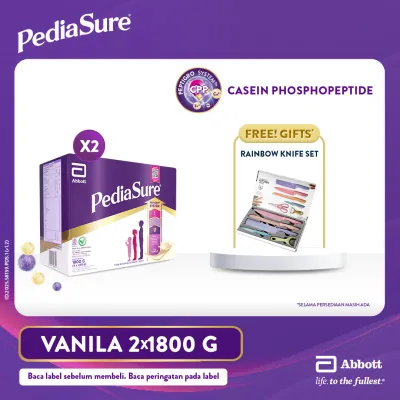 PediaSure Vanila (1-10th) 1800gr x2 - Nutrisi Pertumbuhan