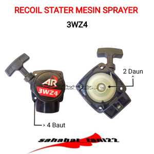 Recoil Starter Tarikan Kap engkol mesin Semprot hama 3WZ4 recoil semprot hama