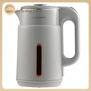 【HRFS】 2L Hot Water Boiler Stainless Steel Fast Boiling Water Heater with Auto Shut-Off Boil-Dry Protection for Coffee & Tea Home Office