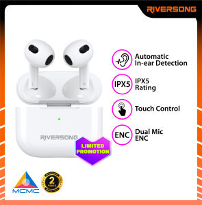 (Ready Stock) Riversong Airfly L3 True Wireless Stereo Earbuds - 2 year Warranty