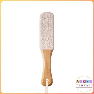 Amoki Double Sided Foot Scrub Brush Remove Dead Skin Exfoliating Foot Callus Remover 1Pcs