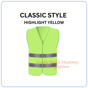 【DAILY ESSENTIAL】 Reflective Safety Vest | Classic Zipper or Pocket-Zipper
