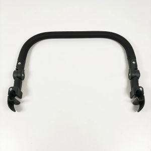 Custom Stroller Armrest For Bugaboo Bee 2007~2026 Buggy Bumper Bar With Leather Cover Compatible Bee Bee 3/5/6 Pram Accessories