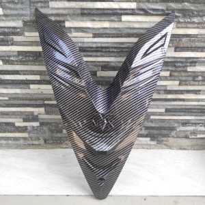 Cover Dada Aerox 155 Carbon Tutup Dada Depan Aerox 155 Dasi Tameng Depan Aerox 155