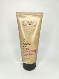 SIMU ECO WONDER CURL STYLER Professional Salon SLS Free 200ml