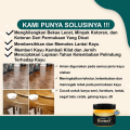 Cairan Pembersih Furniture Kayu Serbaguna Polish Wood 100% Natural Tahan Air Untuk Pemoles Pengkilap Perawatan Mebel Membersihkan Lemari Kursi Pintu dari Jamur. 