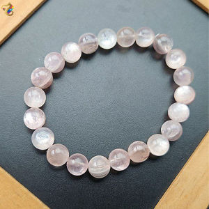 Collection Ceiling Grade Rare Princess Pink Fairy Emeralds Lepidolite Bracelet