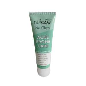 NUFACE  FACIAL FOAM SABUN MUKA GLOWING BRIGHT & GLOW - Facial Wash Untuk Kulit Jerawat dan Kusam