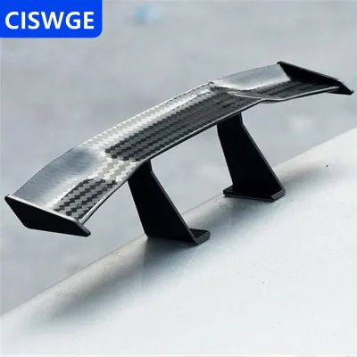 [COD] CISWGE AUTOPARTS Cánh lướt gió mini thông dụng cho xe hơi CÁNH LƯỚT gió trang trí đuôi sau bằng sợi carbon
