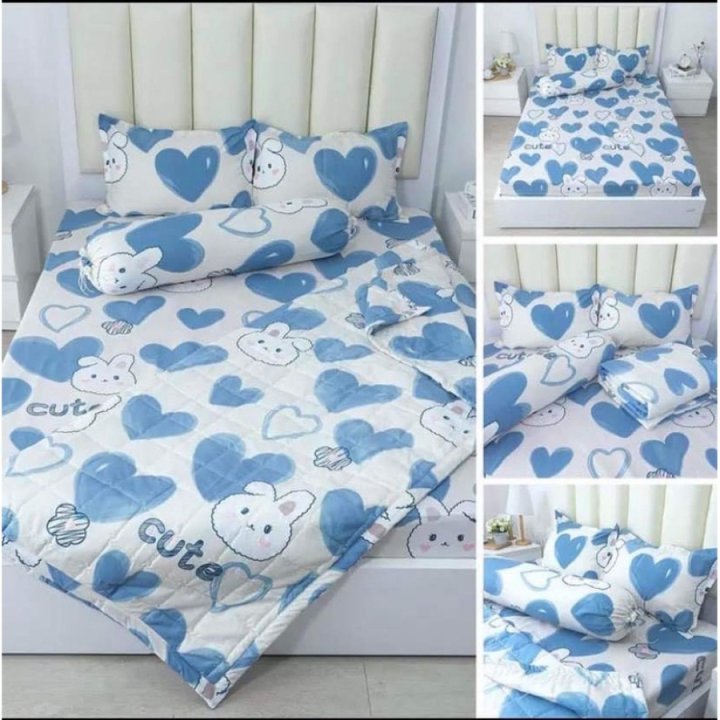 Chăn hè trần bông cotton poly 3 lớp - mền mùa hè nhiều mẫu kích thước 1 ...