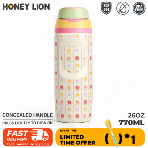 Stainless Steel Insulated Cup 480ML 770ML Hot and Cold Tumbler for Office Home Desk Coffee Water Bottle- HoneyLion